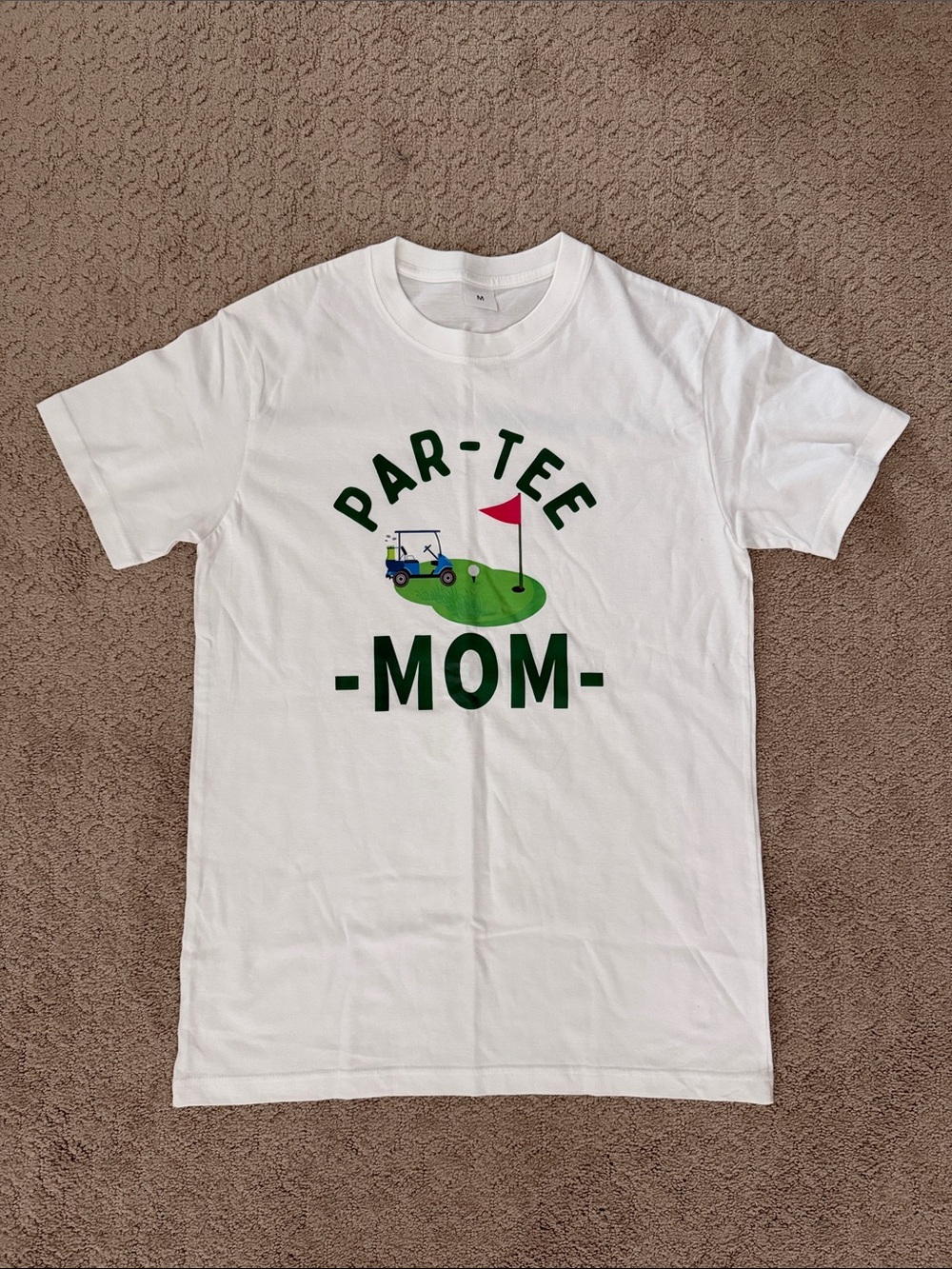 Mom 'Par-Tee' Golf Graphic Tee NWOT
